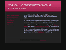 Tablet Screenshot of horsellhotshots.com